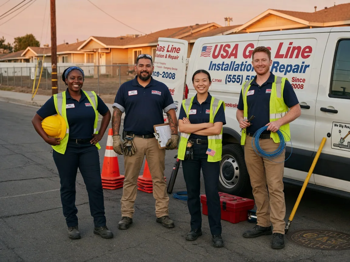 Gas Line Installation company in Ennis, TX